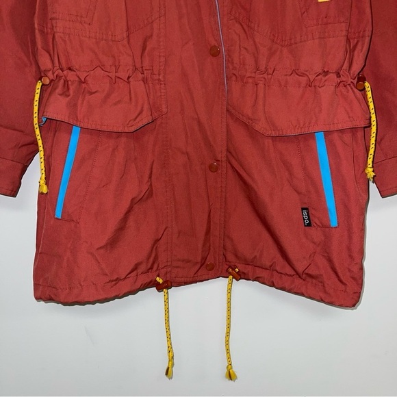 Ispo Vintage Lightweight Jacket Multicolour Red‎ Yellow  Blue Size Medium/Large - Picture 5 of 11